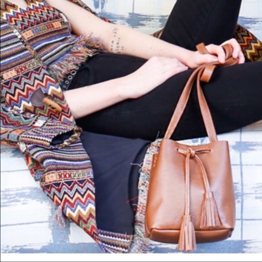 Schaffer LA “Greta” leather crossbody